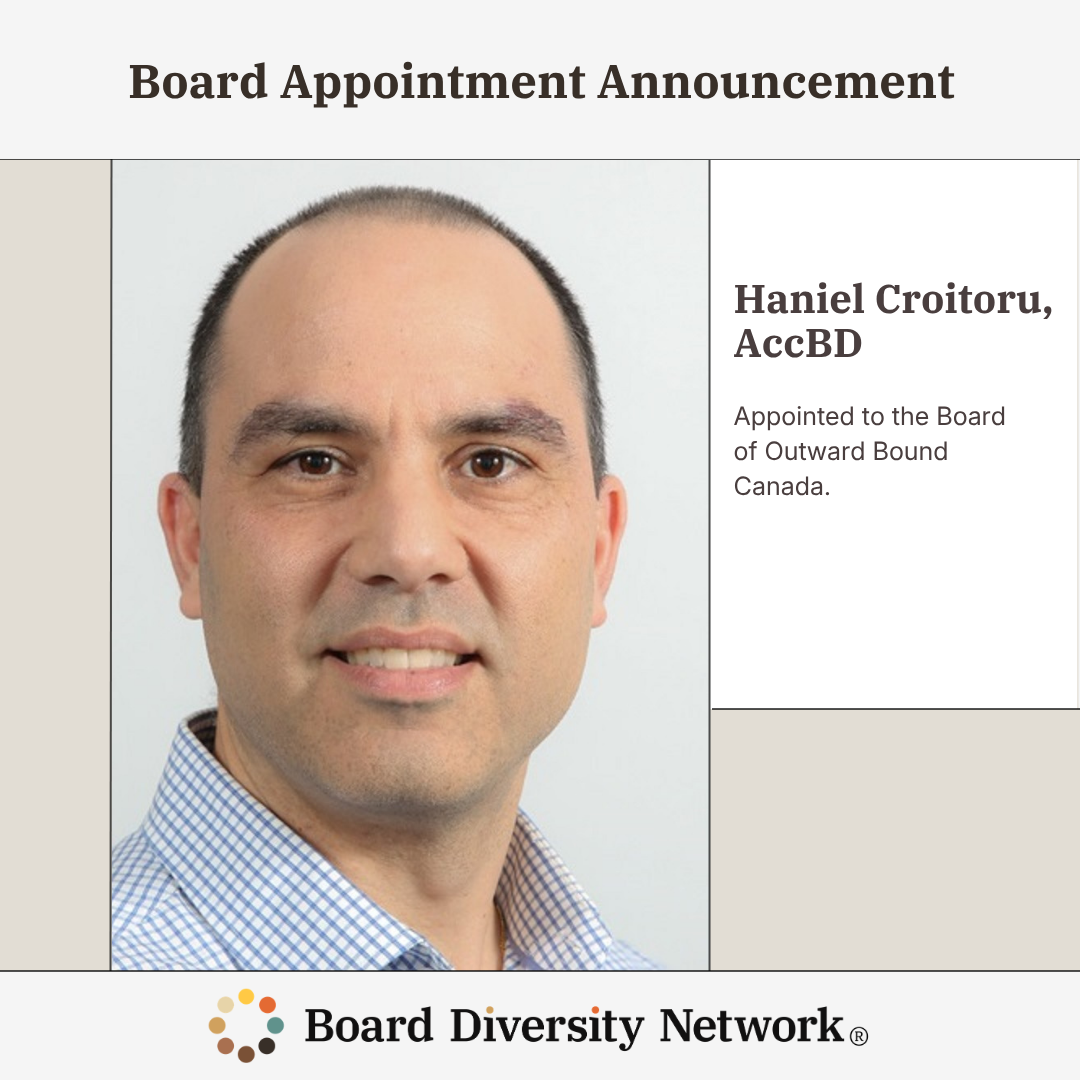 BDN Alumnus Haniel Croitoru Joins Board of Outward Bound Canada