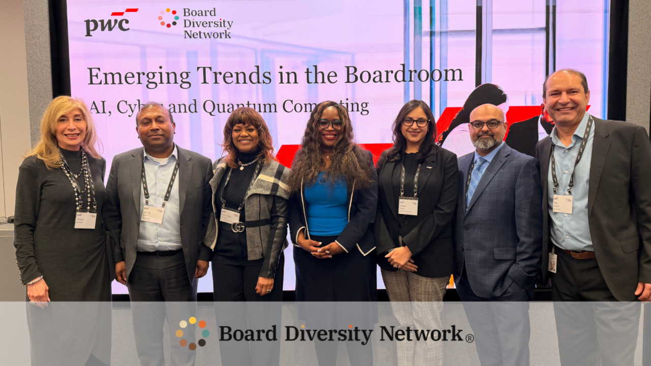 BDN and PwC Host Sold-Out Emerging Trends in the Boardroom Session on AI, Cyber, and Quantum Computing Oversight