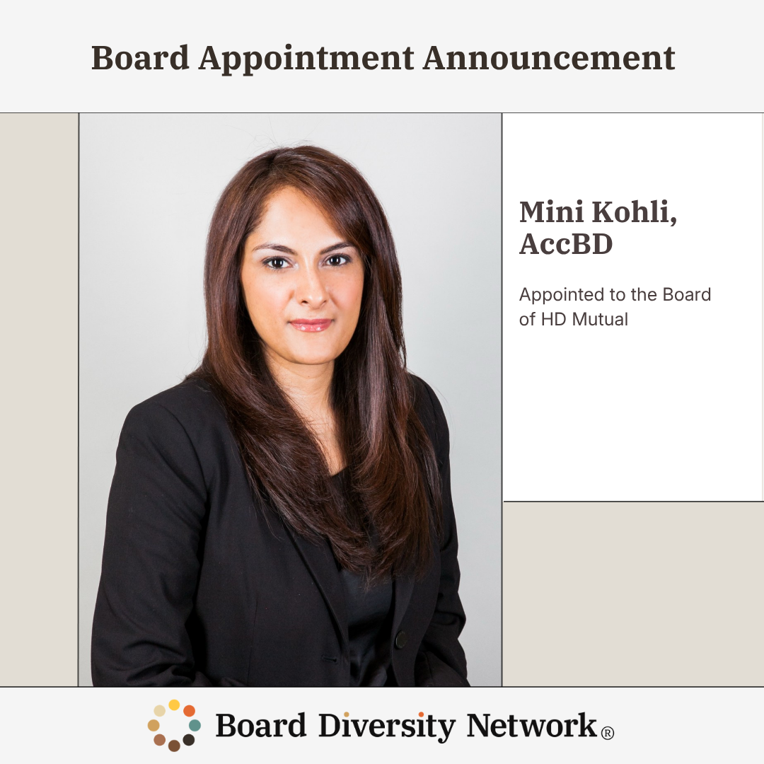 Mini Kohli Joins HD Mutual Board, Marking a Milestone in Her Governance Journey