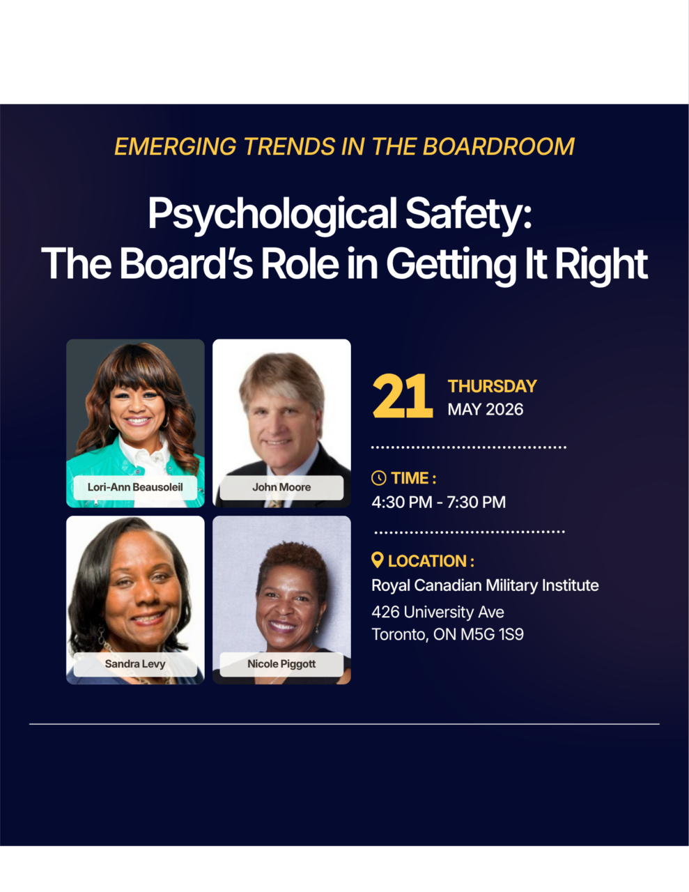 Psychological Safety: The Board’s Role in Getting It Right
